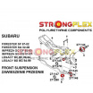Subaru Legacy do 2006 BC BF StrongFlex sestava silentbloků jen pro přední nápravu 6-10 ks