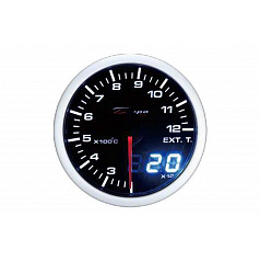 Hodiny Depo Dual 60mm - Teplota výfukových plynov