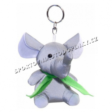 Prívesok reflexný 3D slon, myš, los Prívesok reflexný 3D slon, myš, los