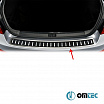 Nerez kryt zadného nárazníka v imitácii karbónu Omtec Škoda Octavia III 2013-19 sedan