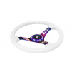 Volant SLIDE 350mm offset:30mm NeoChrome Drevo Biela