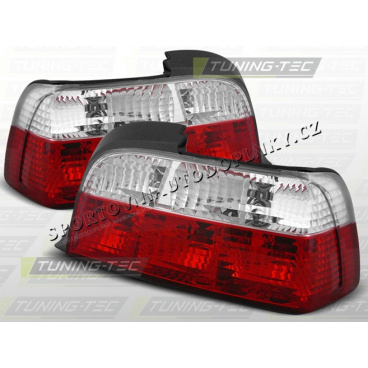 BMW E36 1990-99 Coupe, Cabrio zadné lampy red white (LTBM02)