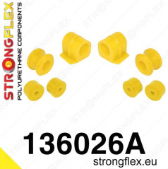 Opel Calibra StrongFlex Sport sestava silentbloků jen pro přední nápravu 6 ks