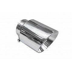 Koncovka tlmiča 101mm vstup 76mm Leštená