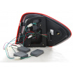 Mercedes M-klasa W164 2005-08 zadní lampy red smoke LED