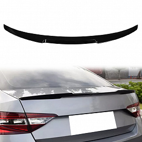 Zadné krídlo Skoda Superb III Lip Gloss Black Zadné krídlo Skoda Superb III Lip Gloss Black
