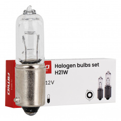 Halogénové žiarovky H21W 12V 21W BAY9s 10ks.