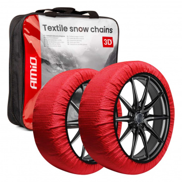 Textilné snehové reťaze 3D 2ks. veľkosť XS EN16662-1 Önorm V5121 AMIO-04506 Textilné snehové reťaze 3D 2ks. veľkosť XS EN16662-1 Önorm V5121 AMIO-04506