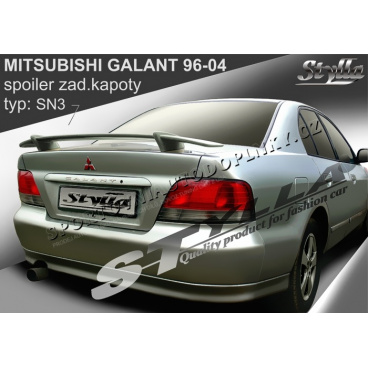 MITSUBISHI GALANT 96-04 spoiler zad. kapoty (EU homologace)