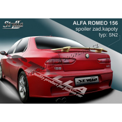Alfa Romeo 156 sedan 97-05 spoiler zadnej kapoty (EÚ homologácia)