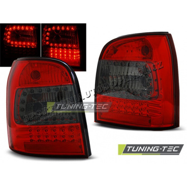 AUDI A4 1994-01 Avant zadné lampy red smoke LED (LDAU94)
