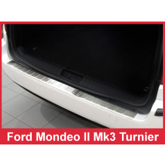 Nerez kryt- ochrana prahu zadného nárazníka Ford Mondeo II Mk3 Turnier 2000-07