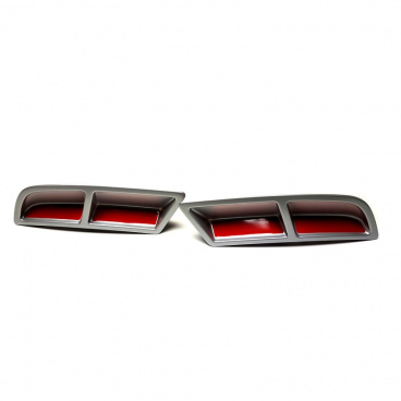 Škoda Superb III - spojlery zadného difúzora alu - glowing red