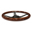 Volant 350mm Drevo Čierny
