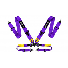 Športové pásy Slide V2 Quick Fialové 4P 3"