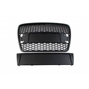 Gril Audi A6 C6 RS-Style Lesklá Čierna