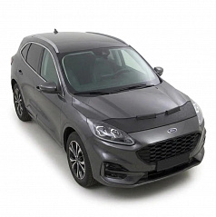 Čierny ochranný návlek na prednú časť kapoty Ford Kuga III 2019–2024