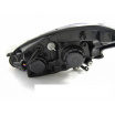 Peugeot 208 04.2012-06.2015 přední čirá světla Tube Light chrome (LPPE30)