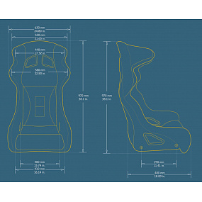 Fotel Sportowy Bimarco Racer Czarny Fotel Sportowy Bimarco Racer Czarny