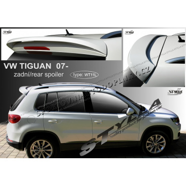 VW Tiguan 2007 zadný spoiler (EÚ homologácia) VW Tiguan 2007 zadný spoiler (EÚ homologácia)