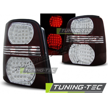 VW Touran 02.2003-10 zadné lampy red white LED (LDVW46)