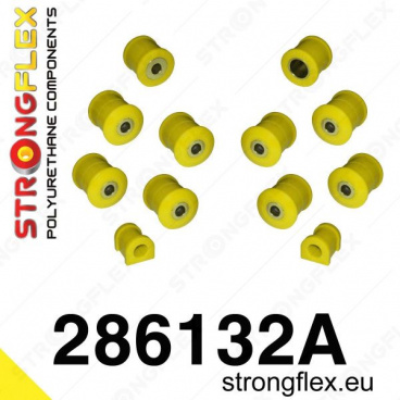 Nissan Patrol Y60 1987-97 StrongFlex Sport sestava silentbloků jen pro zadní nápravu 12 ks Nissan Patrol Y60 1987-97 StrongFlex Sport sestava silentbloků jen pro zadní nápravu 12 ks