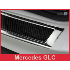 Carbon kryt- ochrana prahu zadného nárazníka Mercedes GLC 2015+