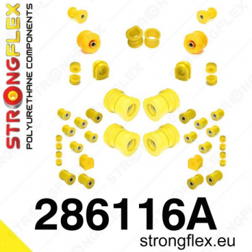 Nissan 200SX S14 1994-99 StrongFlex Sport kompletní sestava silentbloků 33 ks Nissan 200SX S14 1994-99 StrongFlex Sport kompletní sestava silentbloků 33 ks