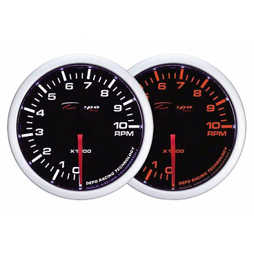Hodiny Depo WA 60mm - Otáčkomer 10000RPM Hodiny Depo WA 60mm - Otáčkomer 10000RPM