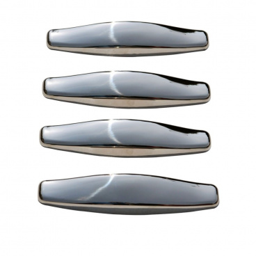 Dacia Sandero - nerez chróm kryty kľučiek Omsa Line