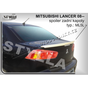 MITSUBISHI LANCER sedan 10 08+ spoiler zad. kapoty MITSUBISHI LANCER sedan 10 08+ spoiler zad. kapoty
