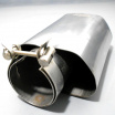 Nerez koncovka výfuka ovál atyp (masívne veľká)
