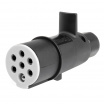 Zástrčka prívesu 7 PIN TYP S 24V TIR