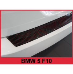 Carbon kryt- ochrana prahu zadného nárazníka 3 D BMW 5 F10 2010-16