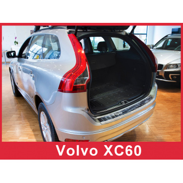 Nerez kryt- ochrana prahu zadného nárazníka Volvo XC60 2013-17