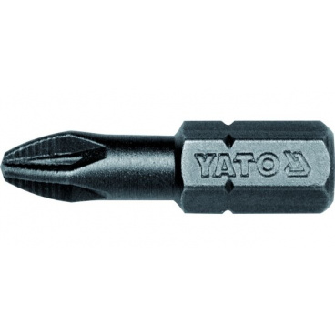 Bit krížový 1/4" PZ2 x 25 mm 50 ks Bit krížový 1/4" PZ2 x 25 mm 50 ks