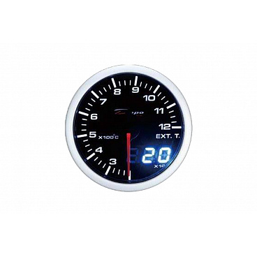Hodiny Depo Dual 52mm - Teplota výfukových plynov Hodiny Depo Dual 52mm - Teplota výfukových plynov