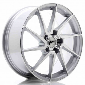 JR Wheels JR36 18x8 ET45 5x112 Strieborný kartáčovaný povrch