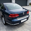 Nerez brúsený kryt hrany zadného nárazníka Omtec VW Passat 2010+ sedan, VW Arteon 2018+