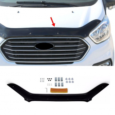 Deflektor prednej kapoty Ford Tranzit, Tourneo Custom 2018-23 Deflektor prednej kapoty Ford Tranzit, Tourneo Custom 2018-23