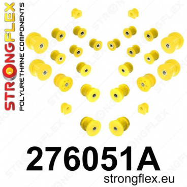 Subaru SVX StrongFlex Sport kompletní sestava silentbloků 22 ks Subaru SVX StrongFlex Sport kompletní sestava silentbloků 22 ks