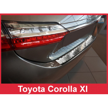 Nerez kryt- ochrana prahu zadného nárazníka Toyota Corolla XI E160 FL 2016+