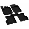 Gumový set 4D presných autokobercov Dacia Duster 2018-24 4x2 vrátane krytu zadnej strednej časti