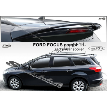 Ford Focus III combi 2011- zadný spoiler (EÚ homologácia)