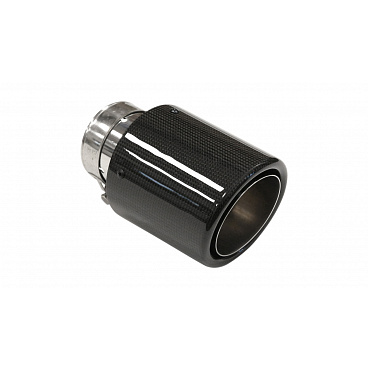 Koncovka tlmiča 101mm vstup 63mm Carbon Gloss