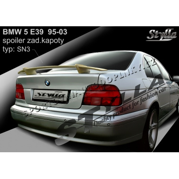 BMW 5, E39 sedan 95-03 spoiler zadnej kapoty (EÚ homologácia)