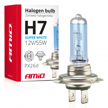 Halogénová žiarovka H7 12V 55W Vertex Super White Halogénová žiarovka H7 12V 55W Vertex Super White