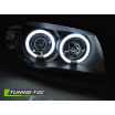 BMW E87 / E81 / 82/88 04-11 Predné číre svetlá ANGEL EYES BLACK (CCFL)