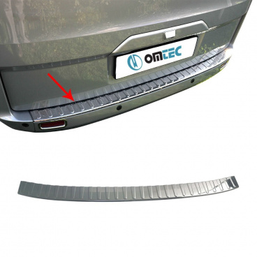 Nerez kryt zadného nárazníka Omtec Ford Tranzit, Tourneo Custom 2013+ Nerez kryt zadného nárazníka Omtec Ford Tranzit, Tourneo Custom 2013+