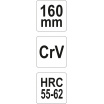 Kliešte kombinované 160mm